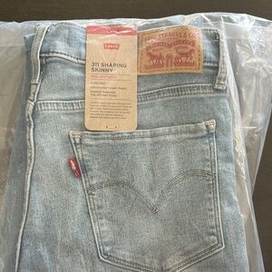 Levi's Light Blue Shaping Skinny Jeans